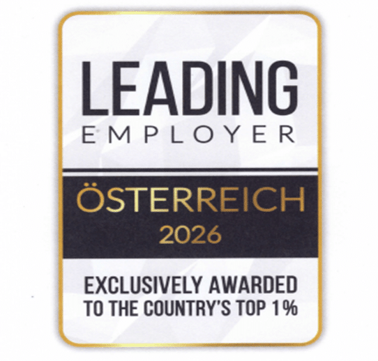 Wir freuen uns über die neuerliche Auszeichnung als „Leading Employer Österreich 2026“!